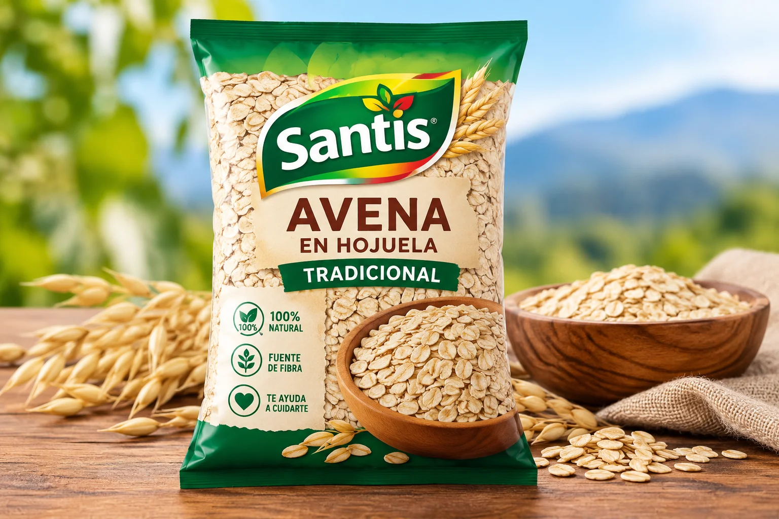 Avena en Hojuela Tradicional Santis